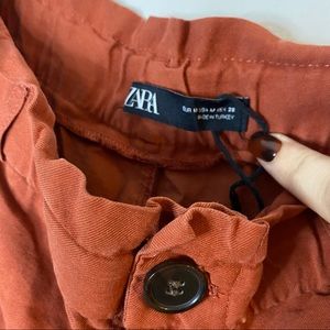 Zara orange pants